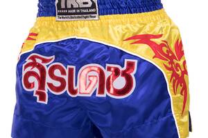 Шорты для тайского бокса и кикбоксинга Top King TKTBS-146 2XL Синий