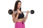 Штанга фиксированная прямая Rubber Coated Barbell TA-2685 Zelart 10кг Черный (58363066)