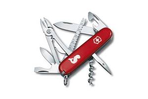 Швейцарский нож Victorinox Angler Красный (1.3653.72)