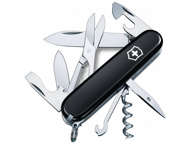 Швейцарский нож Victorinox Climber 91 мм 14 функций Черный в блистере (1.3703.3B1)