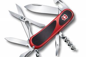 Швейцарский нож Victorinox EvoGrip 14 Красный с черным (2.3903.C)