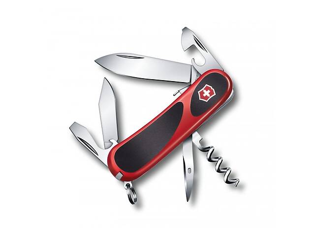 Швейцарский нож Victorinox EvoGrip S101 85 мм 12 функций Красно-черный (2.3603.SC)