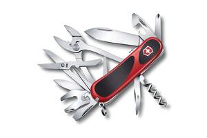 Швейцарский нож Victorinox EvoGrip S557 85 мм 21 функций Красно-черный (2.5223.SC)