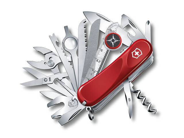 Швейцарський ніж Victorinox Evolution S54 85 мм 32 функції Червоний (2.5393.SE)