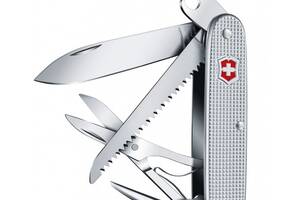 Швейцарский нож Victorinox Farmer X 93мм/10функ/рифл.серебро (0.8271.26)