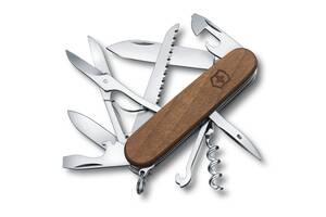 Швейцарский нож Victorinox Huntsman Wood 91 мм 13 функций Орех (1.3711.63B1)