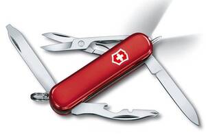 Швейцарский нож Victorinox Midnite Manager 58 мм 10 функций Красный (0.6366)