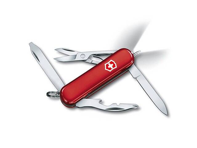 Швейцарский нож Victorinox Midnite Manager 58 мм 10 функций Красный (0.6366)