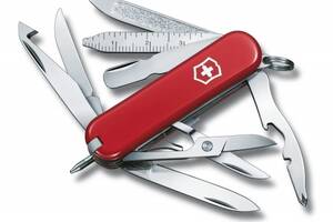 Швейцарский нож Victorinox Minichamp 58 мм 16 функций Красный (0.6385)