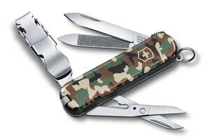 Швейцарский нож Victorinox Nail Clip 580 65 мм 8 функций Камуфляж (0.6463.94)