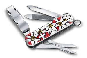 Швейцарский нож Victorinox NailClip 580 Edelweiss 65 мм 8 функций Разноцветный (0.6463.840)