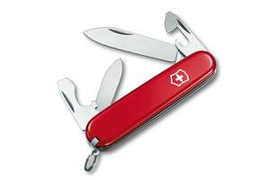 Швейцарский нож Victorinox Recruit 84 мм 10 функций Красный в блистере (0.2503.B1)