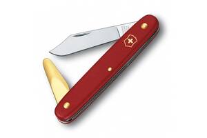 Швейцарский нож Victorinox садовый 100 мм 2 функции Красный (3.9110)