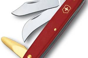 Швейцарский нож Victorinox садовый 100 мм 3 функции Красный (3.9116)