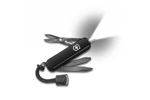 Швейцарский нож 'Victorinox' Signature Lite Onyx Black 58 мм, 7 функций, черный (0.6226.31P)