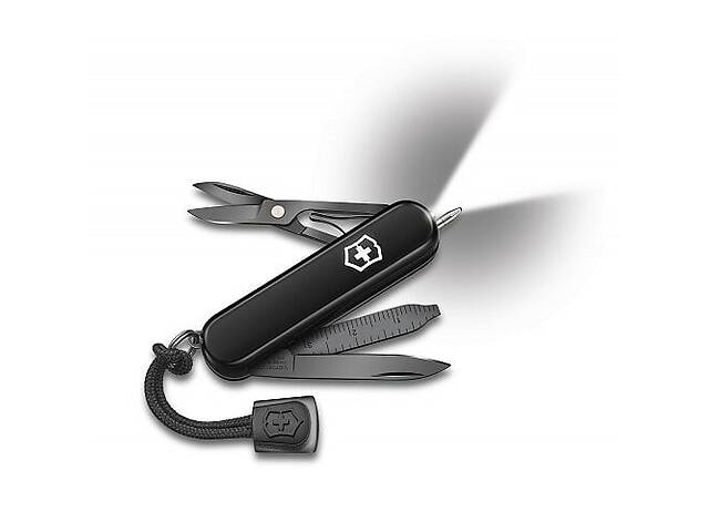 Швейцарский нож 'Victorinox' Signature Lite Onyx Black 58 мм, 7 функций, черный (0.6226.31P)