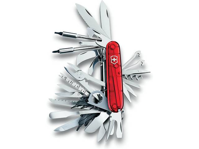 Швейцарский Нож Victorinox Swiss Champ XAVT 1.6795.XAVT Красный (448073)