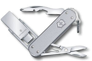 Швейцарский нож Victorinox Work 58 мм 6 функций USB флешка 32 Гб Серебристый (4.6261.26G32B1)