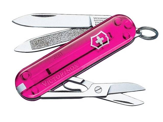 Швейцарский складной нож Victorinox Classic, розовый