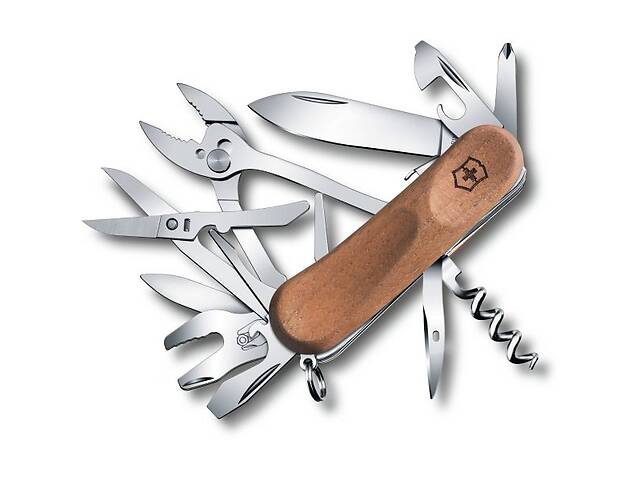 Швейцарский складной нож Victorinox EvoWood S557 85 мм 19 функций дерево (2.5221.S63)