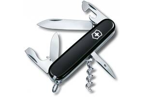 Швейцарский складной нож Victorinox Spartan 91 мм 12 функций Черный (1.3603.3B1)