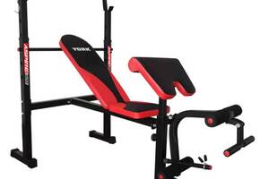 Скамья для жима York Fitness ASPIRE 320 со стойкой для штанги и партой Скотта