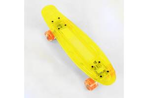 Скейт Пенни борд Best Board Yellow (04526)