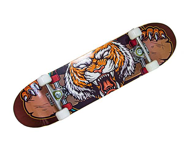 Скейтборд деревянный Sport Series Tiger leap Разноцветный (1241297808)