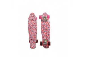 Скейтборд PROFI MS 0748-8 pink (SKL1378)