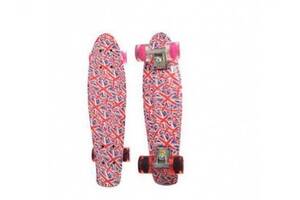 Скейтборд PROFI MS 0748-8 pink (SKL1378)