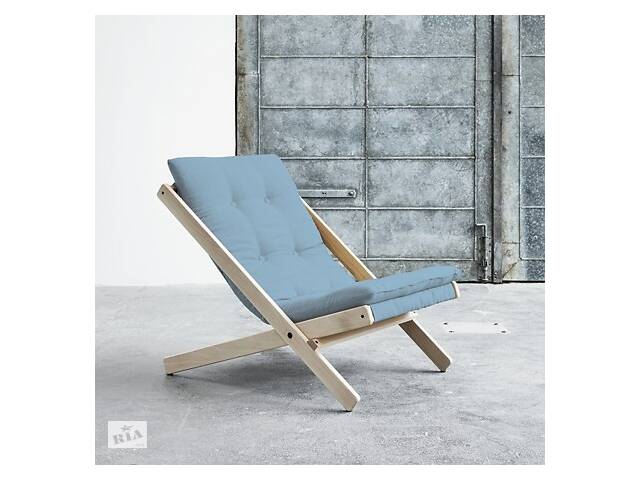 Складное деревянное кресло кресло JecksonLoft Тос Голубой 0188