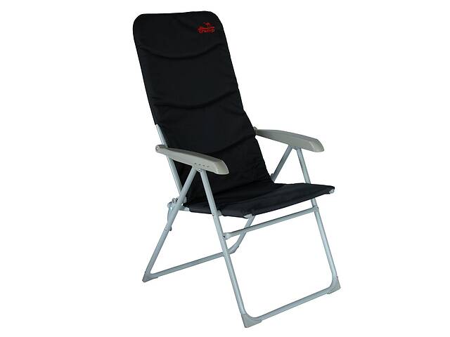 Складное кресло c регулируемым наклоном спинки Tramp Черный TRF-066