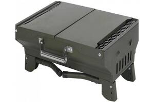 Складной барбекю гриль портативный гриль с 2мя решетками XPRO BBQ Grill 1068G 62 × 30 × 35 см.