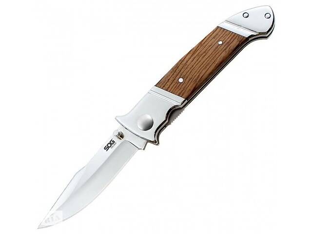 Складной нож Sog Fielder Wood из нержавеющей стали