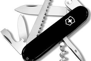 Складной нож Victorinox Camper 91 мм, 13 функций Черный (1.3613.3)