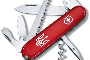 Складной нож Victorinox Camper Ukraine 91мм Трезубец белый (1.3613_T0010u)