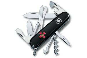 Складной нож Victorinox Climber Army 91 мм Эмблема ВСУ (1.3703.3_W0010u)