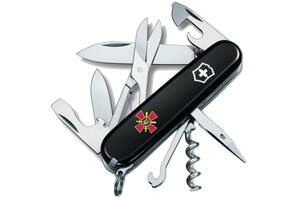 Складной нож Victorinox Climber Army Эмблема СВ ВСУ 91 мм (1.3703.3_W0020u)