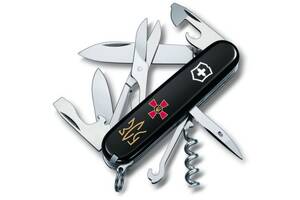 Складной нож Victorinox Climber Army Эмблема ЗСУ и Трезубец ЗСУ (1.3703.3_W1015u)