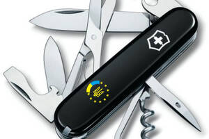 Складной нож Victorinox Climber Ukraine 91 мм 14 функций Украина ЕС (1.3703.3_T1130u)