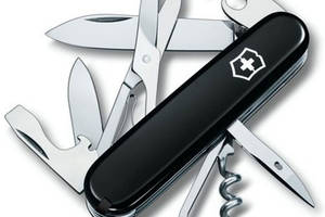 Складной нож Victorinox Climber Ukraine Черно-красный (1.3703.3.1)