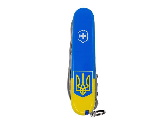 Складной нож Victorinox Climber Ukraine Герб на флаге (1.3703.7.T3030p)