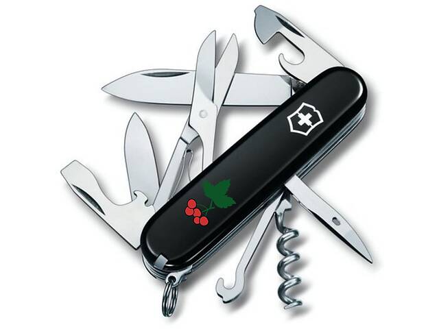 Складной нож Victorinox Climber Ukraine Калина (1.3703.3_T1350u)