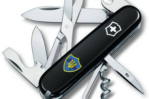 Складной нож Victorinox Climber Ukraine Трезубец на щите (1.3703.3_T1080u)