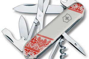 Складной нож Victorinox Climber Ukraine Вышиванка 91 мм (1.3703.7_T0051r)