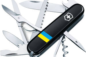 Складной нож Victorinox Huntsman Ukraine 91 мм Флаг Украины (1.3713.3_T1100u)