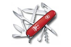 Складной нож Victorinox Huntsman Ukraine Козак с саблями белый (1.3713_T1110u)