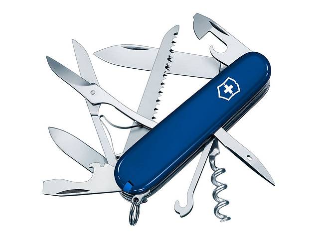 Складной нож Victorinox Huntsman Ukraine Сине-желтый (1.3713.2.8)