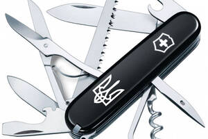 Складной нож Victorinox Huntsman Ukraine Трезубец белый (1.3713.3_T0010u)