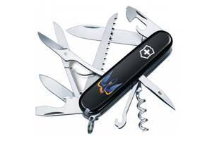 Складной нож Victorinox Huntsman Ukraine Трезубец-Ласточка (1.3713.3_T1230u)